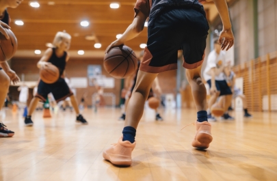 basketbaltraining bij de jeugd