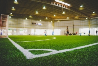 Voetbalveld indoor